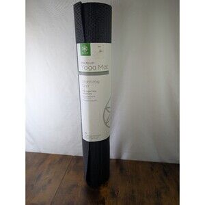 Gaiam Yoga Mat - Premium 5mm Solid Thick Non Slip Exercise & Fitness Mat for All